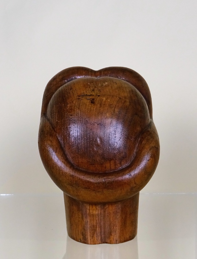 Early 20th Century Carved Milliner’s Head
